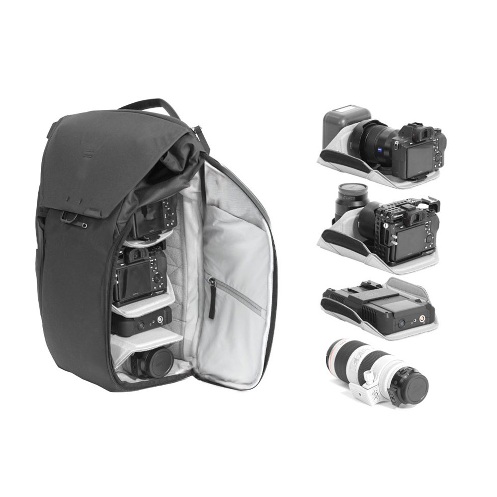Peak Design Everyday Backpack 30L v2 – plecak na aparat – Zewnętrzne mocowania
