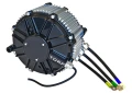 Silnik TORP TM25 – widok z prawej strony, silnik elektryczny IPM 13 kW / 40 kW do motocykla SurRon Light Bee i Ultra Bee.