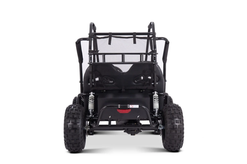 Buggy elektryczne HP 14E – Zawieszenie na trawę, szuter i piasek