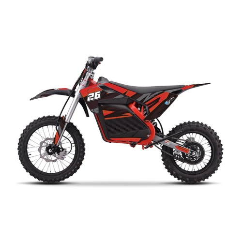 Cross elektryczny HP TEEN 19/16 dla nastolatków z boku red
