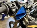lusterka surron ultra bee, light bee, e ride w pozycji dolnej zbliżenie po lewej stronie