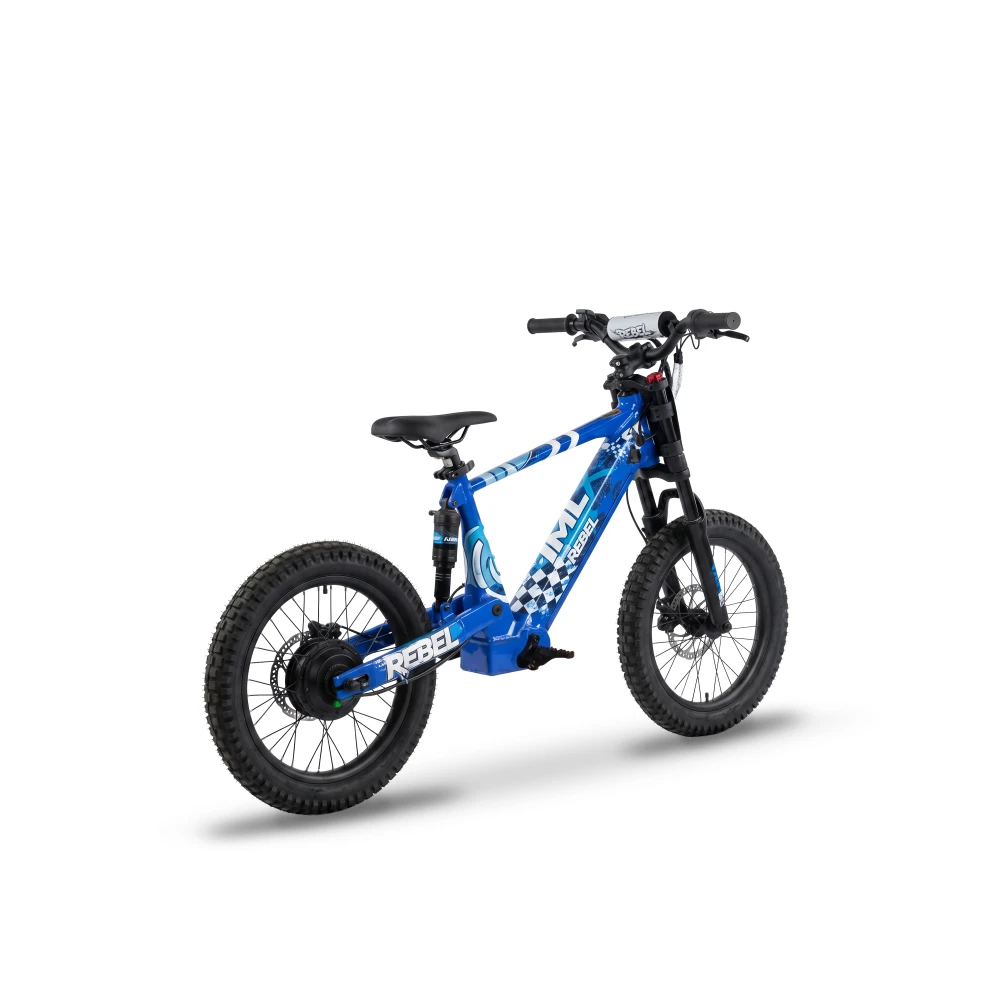 Elektryczny dirt bike REBEL 18″ – Lekki jak rower