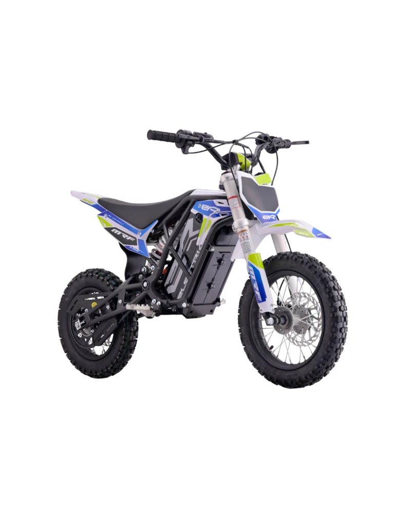 Pit bike elektryczny MRF eR 3.3 MX 3,3 kW, koła 12/10 – Dla niższych riderów