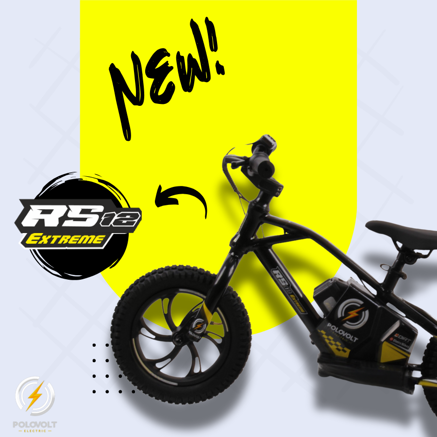 Mini cross elektryczny Polovolt RS-12 Extreme 350 W dla dzieci 95–120 cm