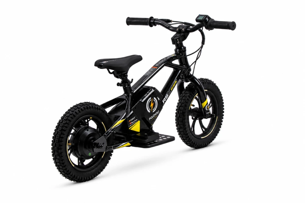 Mini cross elektryczny Polovolt RS-12 Extreme 350 W dla dzieci 95–120 cm – Bezpieczne hamowanie