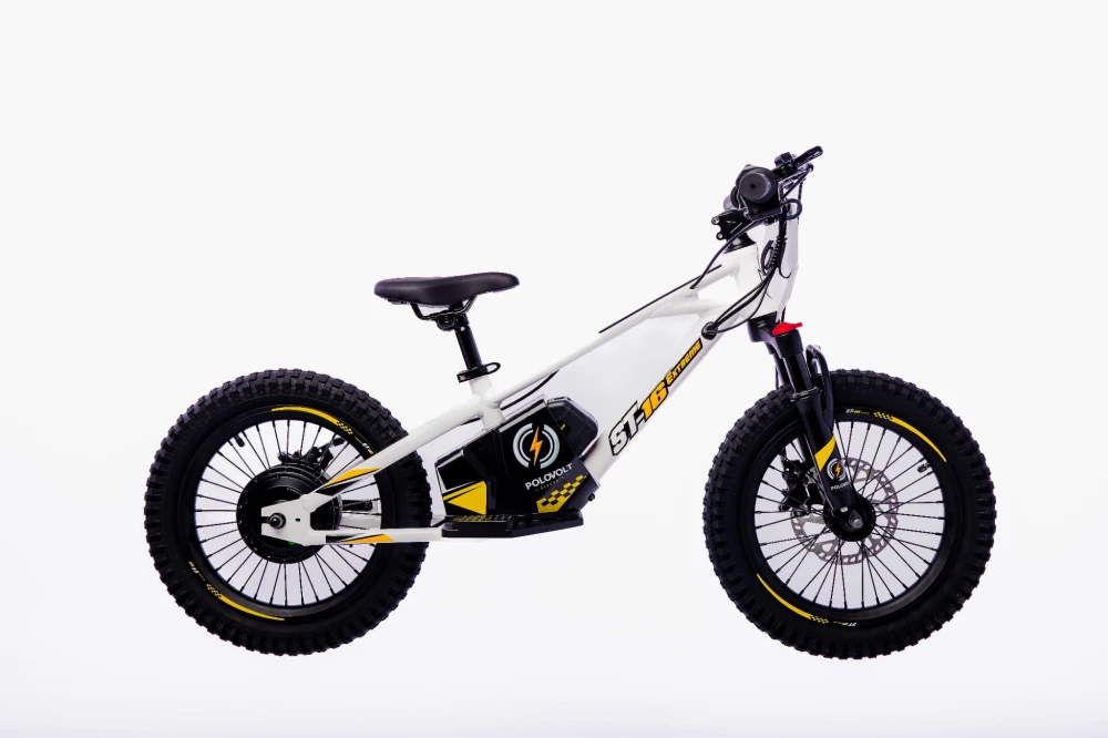 Mini cross elektryczny Polovolt ST-16 Extreme 350 W, hamulce hydrauliczne – Hamulce jak w dużym motocyklu